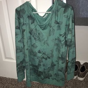 Maurices Green floral top